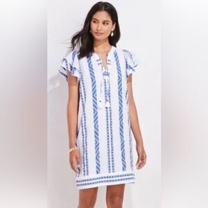 Vineyard Vines Blue and White  Dress 💙